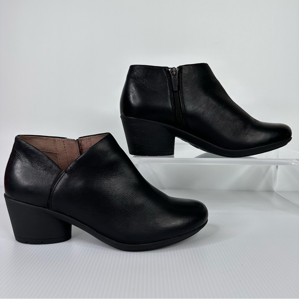 Dansko Classic Black Ankle Booties